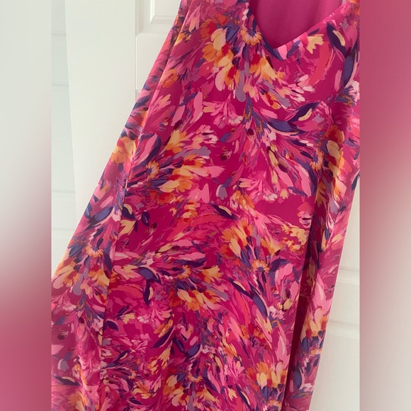 Nicole Miller New York Summer Multi-Color Maxi Dress - Picture 2 of 4